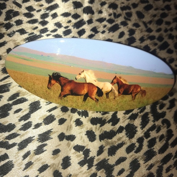 Chunks Other - Hair Clip Three Horses